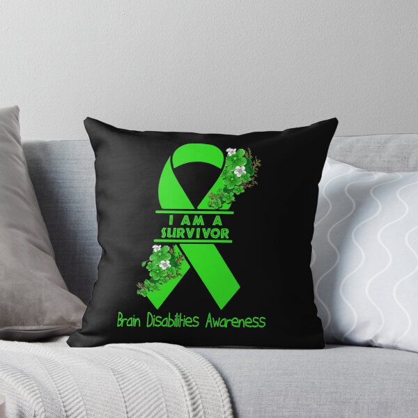 Item preview, I Am A Suvivor Ribbon Brain Disabilities Awareness designed and sold by heppenp.