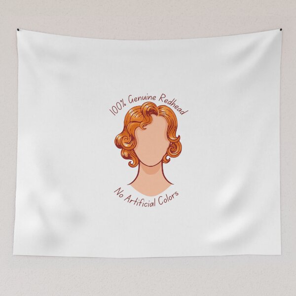 Item preview, 100% Genuine Redhead (Style IV) designed and sold by Elle  Hazlett.