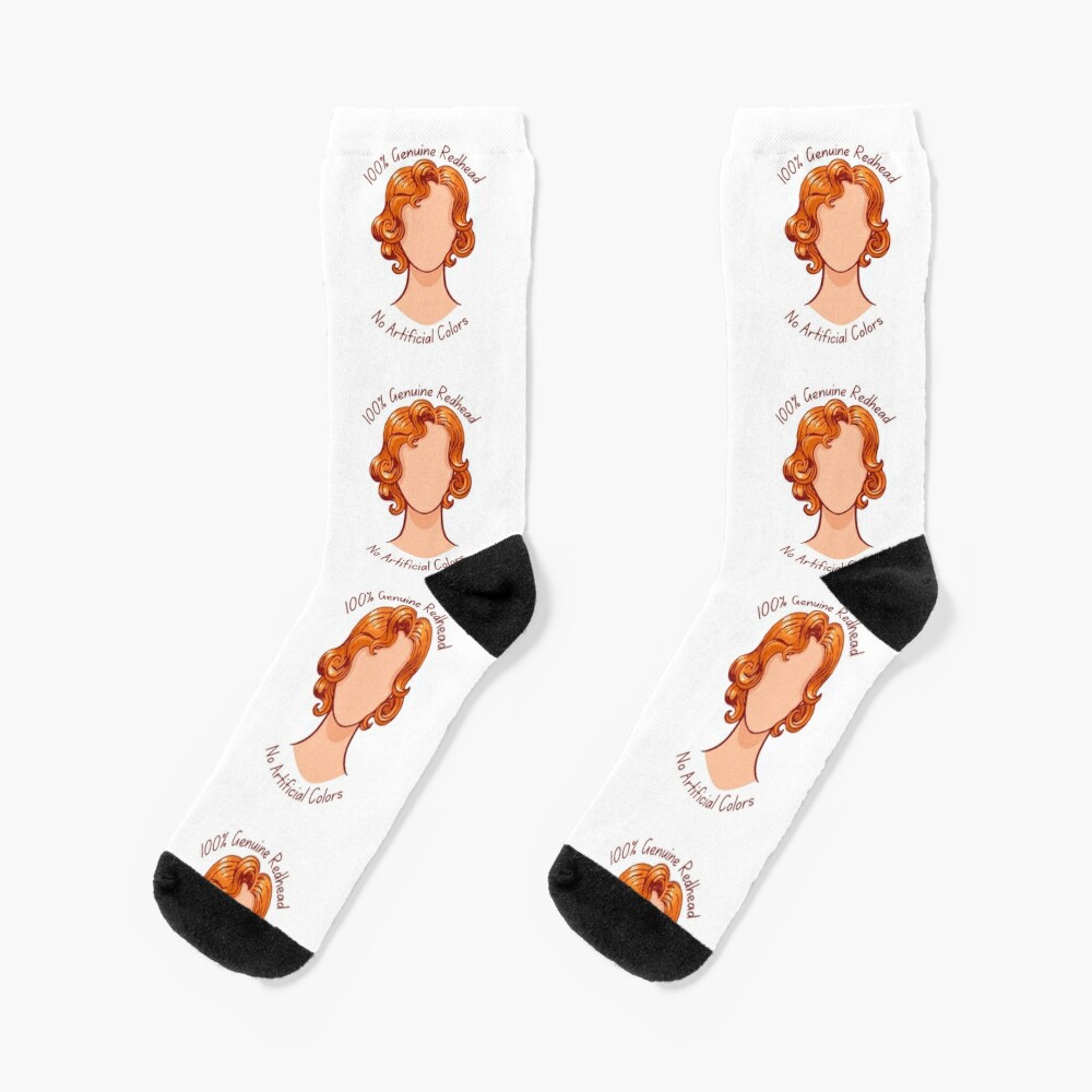 100% Genuine Redhead (Style IV) | Socks