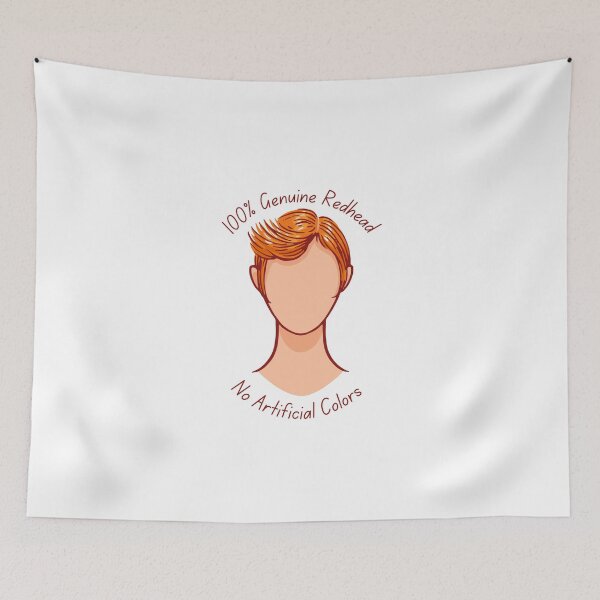 Item preview, 100% Genuine Redhead (Style V) designed and sold by Elle  Hazlett.