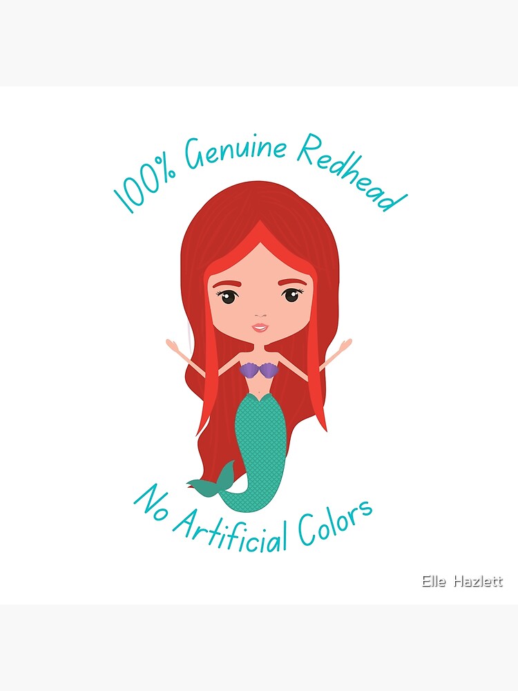 100% Authentic Redhead Art Print for Sale by Elle Hazlett
