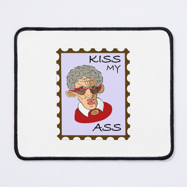 Item preview, Cool Old Lady - Kiss my Ass! designed and sold by YassOrNope.