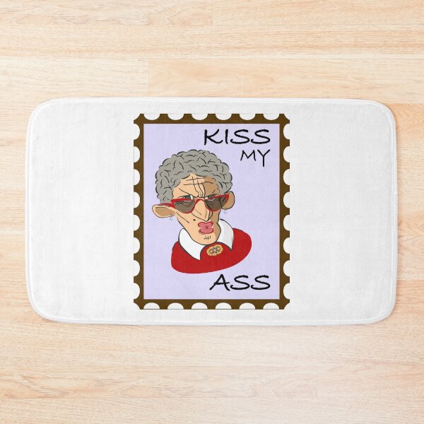 Item preview, Cool Old Lady - Kiss my Ass! designed and sold by YassOrNope.
