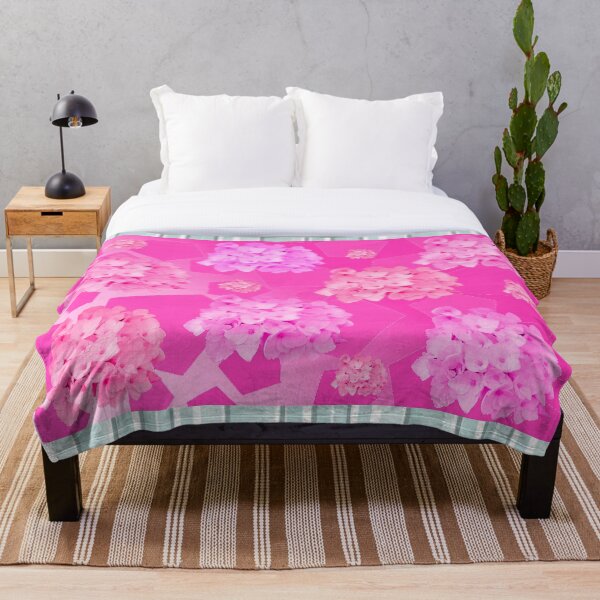 Item preview, Pink Hydrangea Floral Pattern designed and sold by Designsbyshell.