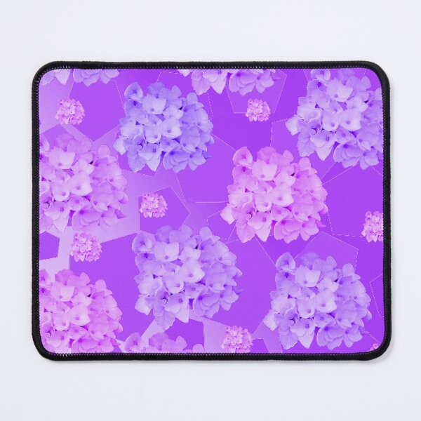 Aperçu de l'œuvre Motif de fleur d'hortensia violet créée et vendue par Designsbyshell.
