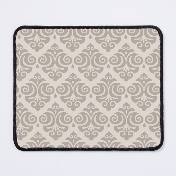 Artikelvorschau, Victorian Gothic Pattern 522 Beige and Linen White entworfen und verkauft von tonymagnerart.