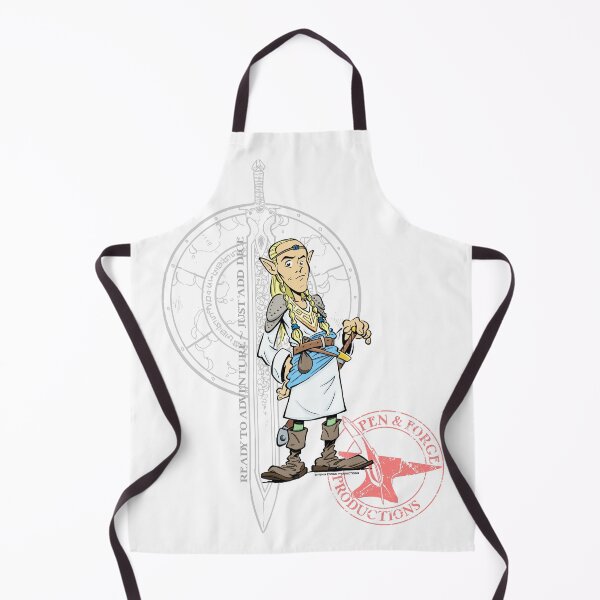 Item preview, Half-Elf Adventurer designed and sold by PenandForge.