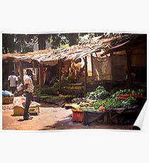 Lilongwe Markt Poster