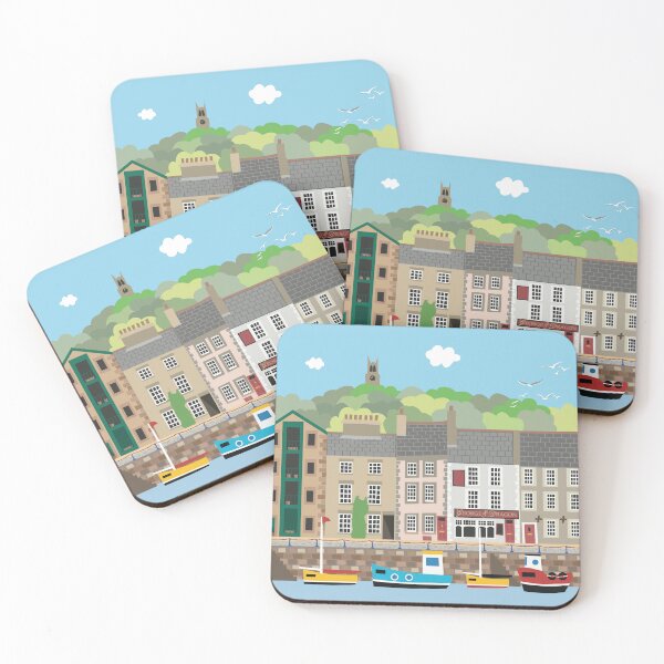 Item preview, Illustration of St George's Quay, Lancaster designed and sold by LouiseFranksArt.