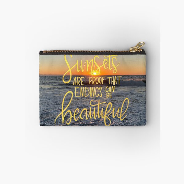 Item preview, Sunsets Are Proof Endings Can Be Beautiful designed and sold by PinkAnchor.
