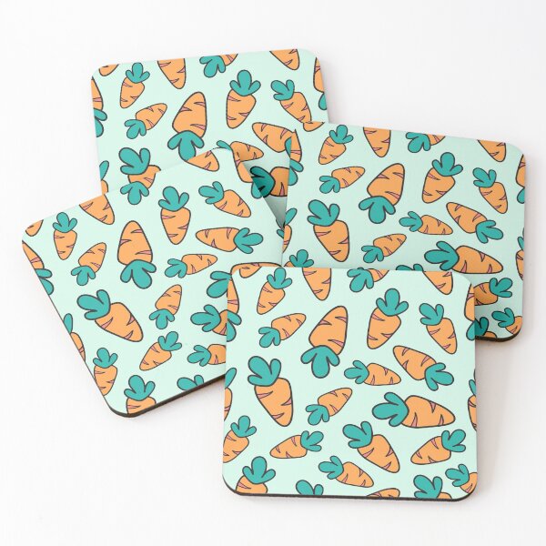 Item preview, Cute Carrot Pattern Veganuary designed and sold by Draculaura2009.