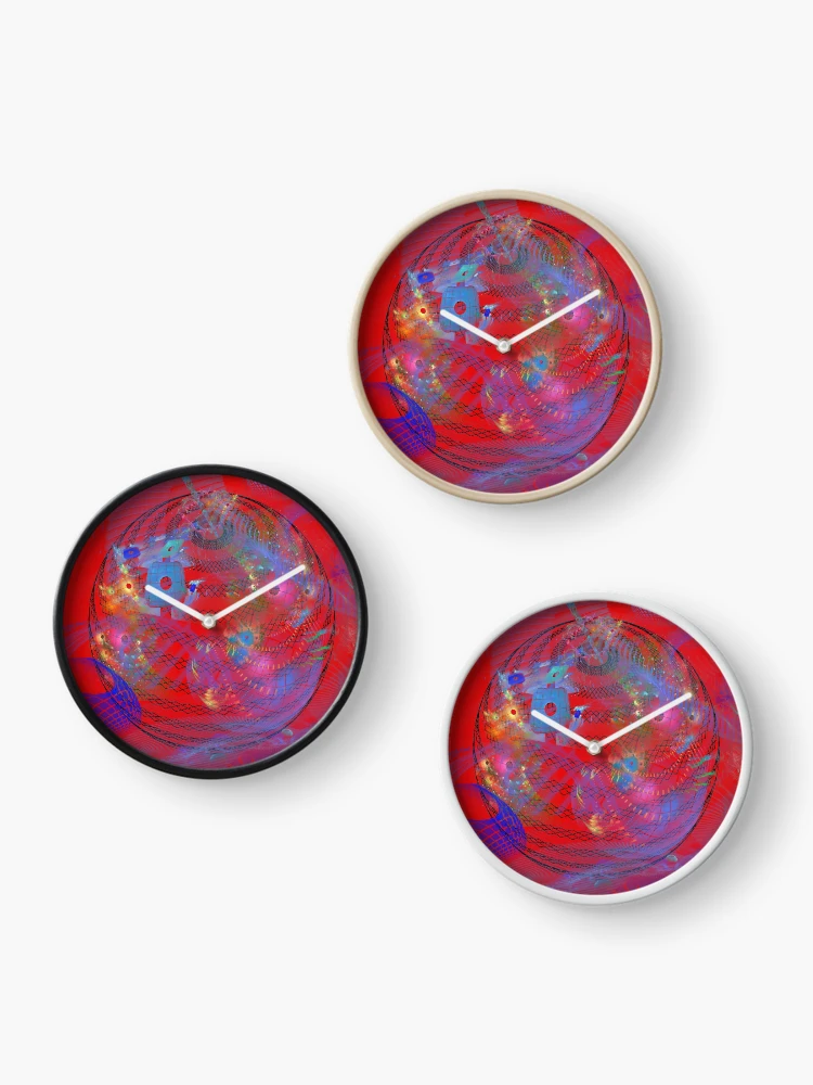 Thumbnail 3 of 4, Clock, Imagination designed and sold by Holly Werner.