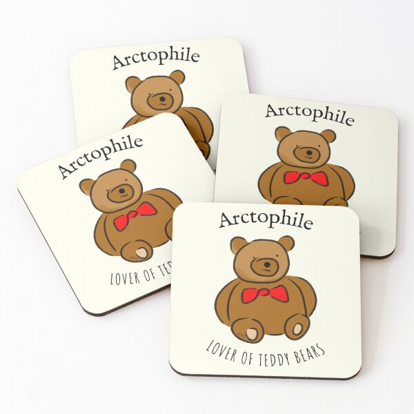 Item preview, Arctophile, Academic Nerd Word For Lover of Teddy Bears designed and sold by IceCreamMuseum.