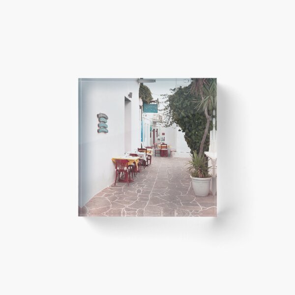 Item preview, Sifnos Greece, Greek Island Street View designed and sold by PrintsProject.