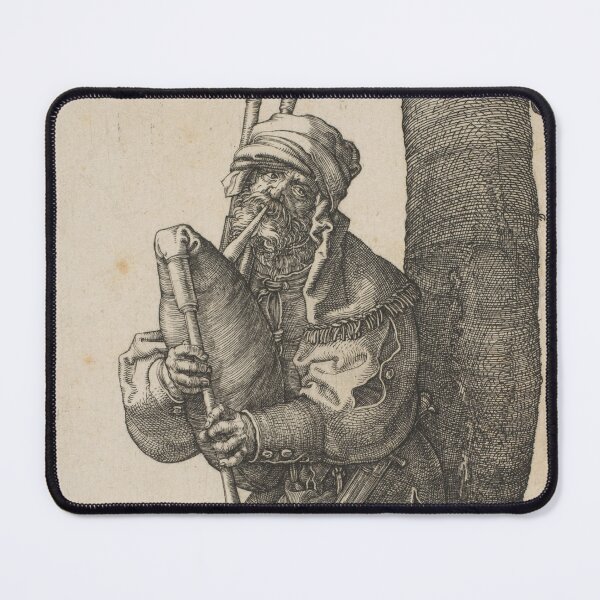 Item preview, The Bagpiper by Albrecht Dürer designed and sold by ExclusiveKitsch.