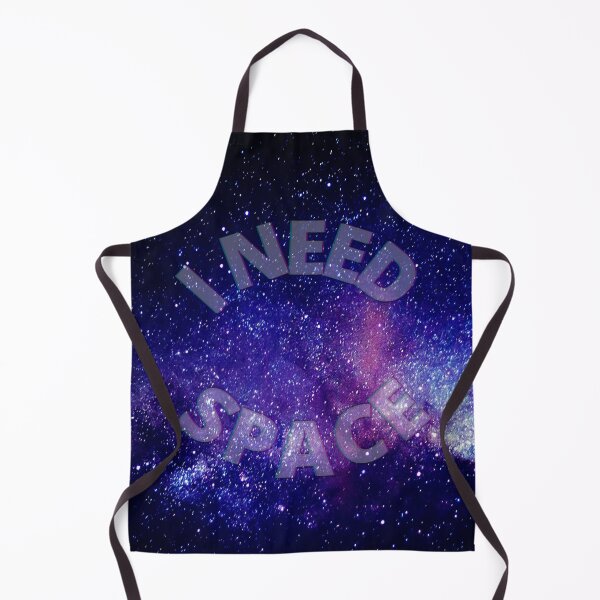 Item preview, I Need Space (Circle) - Cool, Blurry Galaxy designed and sold by Quirkdom.