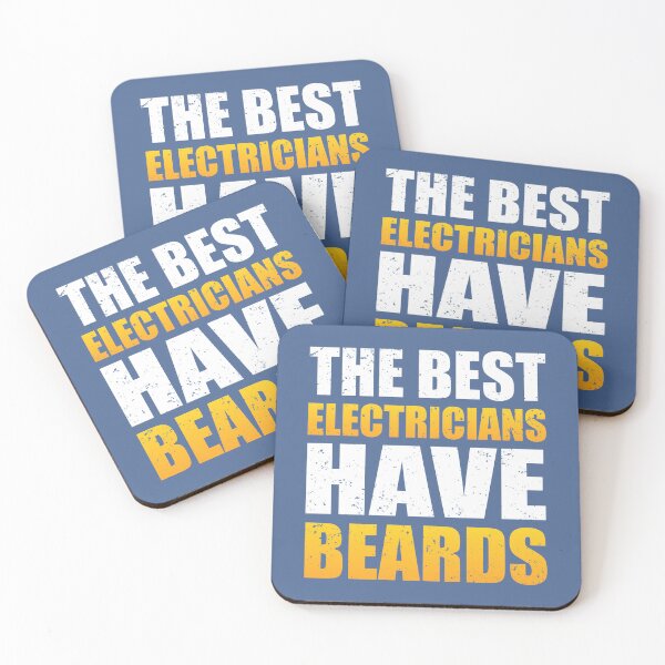 Item preview, The Best Electrician Have Beards Funny Electrician Cool designed and sold by raretshirtsuk.