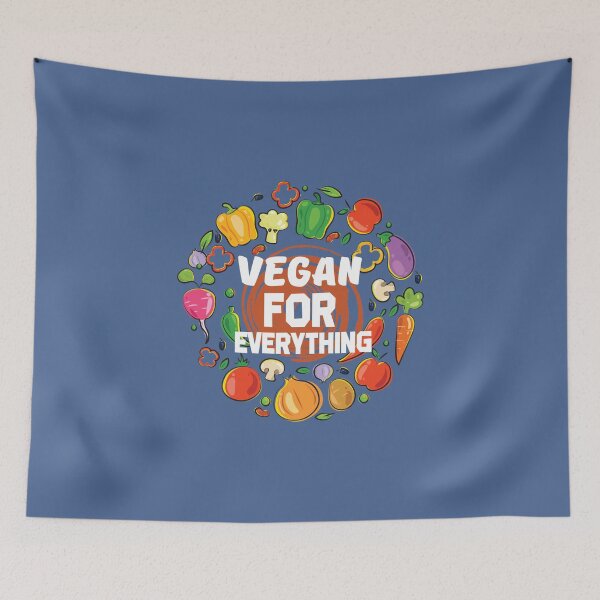 Item preview, Vegan For Everything Vegan Vegetarian Plant Cool Vegetables designed and sold by raretshirtsuk.