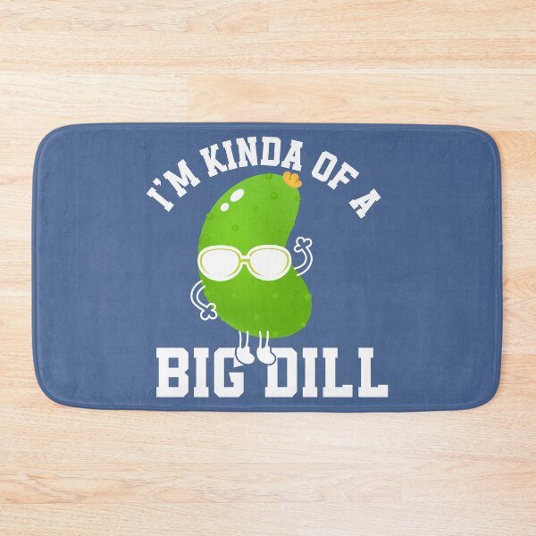Item preview, I Am Kind Of A Big Dill Funny Cartoon Vegan Vegetarian Plant designed and sold by raretshirtsuk.