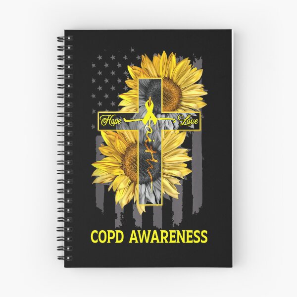 Item preview, Faith Hope Love American Flag Sunflower Christian Cross COPD Awareness designed and sold by Tadmab.