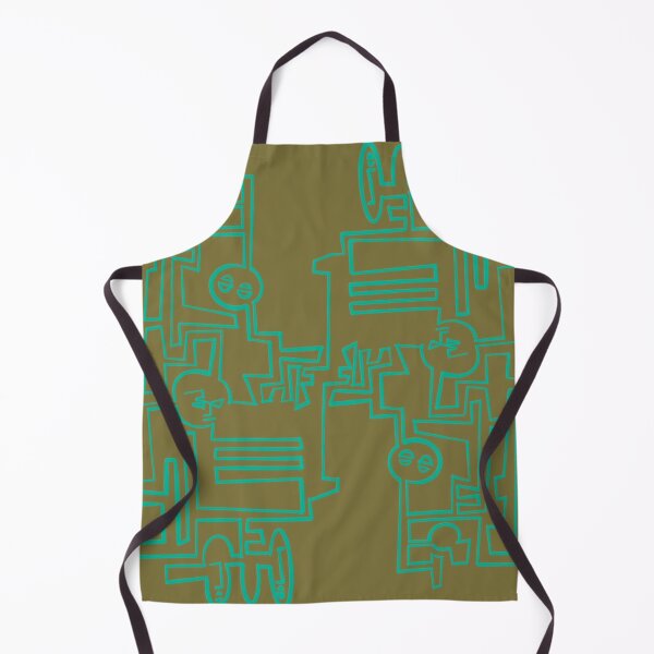 Item preview, Mask Maze/ Khaki designed and sold by Karen Eutemey.