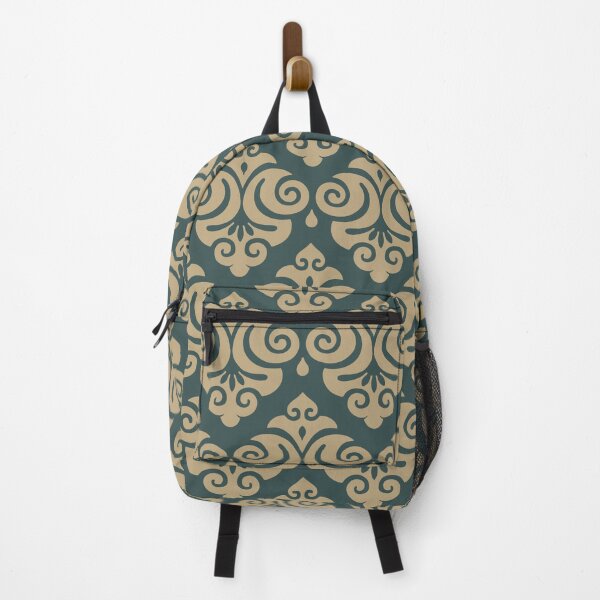 Item preview, Victorian Gothic Pattern 538 Green and Gold designed and sold by tonymagnerart.