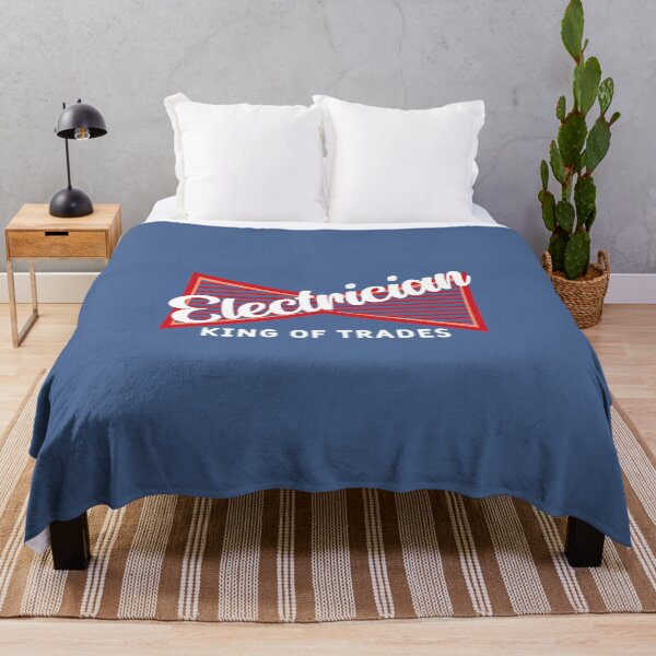 Item preview, Electrician King Of Trades Funny Electrician Electrical Cool designed and sold by raretshirtsuk.