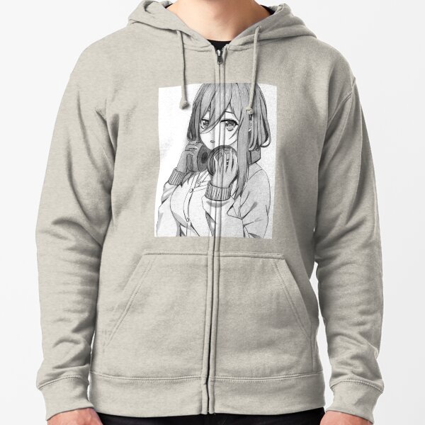 Miku. Manga / anime linda chica' Sudadera con capucha para mujer