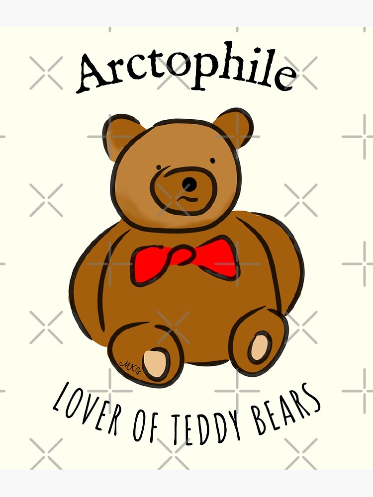 Un dibujo de oso de peluche que dice 'soy un oso