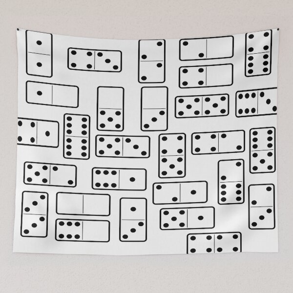 Item preview, Dominoes: just plain dominoes for decor, accent piece, or gift idea, Use for home, office, or work space. Birthday designed and sold by Becky Hunter.