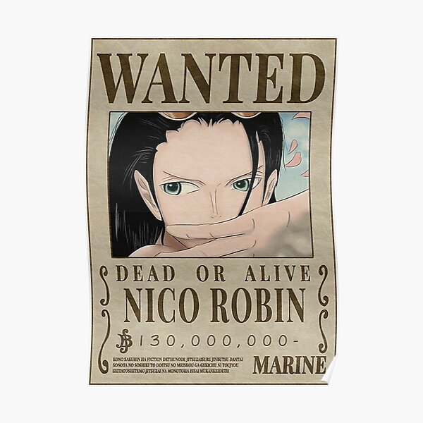 Robin-wanted Poster.