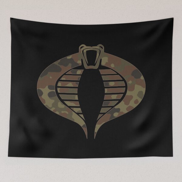 Aperçu de l'œuvre Logo camouflage Cobra allemand Flecktarn créée et vendue par AJ Liber.