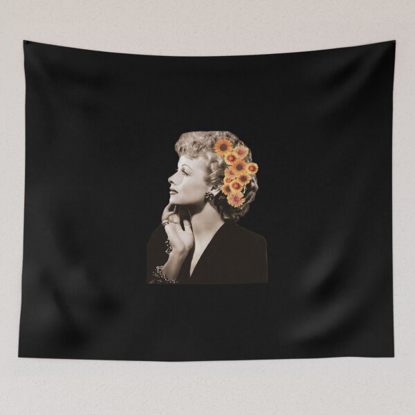 Item preview, Lucille Ball Floral Classic T-Shirt designed and sold by cohenashl6.