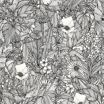 Artwork thumbnail, weeds aplenty black by scrummy