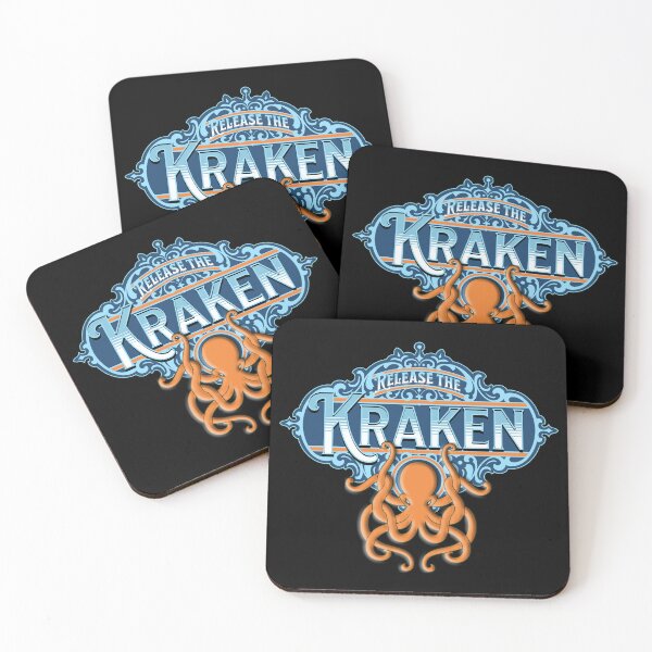 Item preview, Release the Kraken Vintage Logo designed and sold by CitizenAwear.