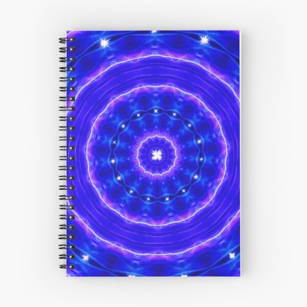 Item preview, A kalidoscope of blue, pink and stars designed and sold by Nicole Kiefer.