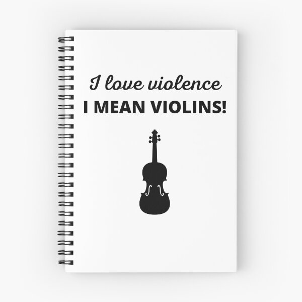 Item preview, I love violins! designed and sold by Fun-N-Cool-Tees.