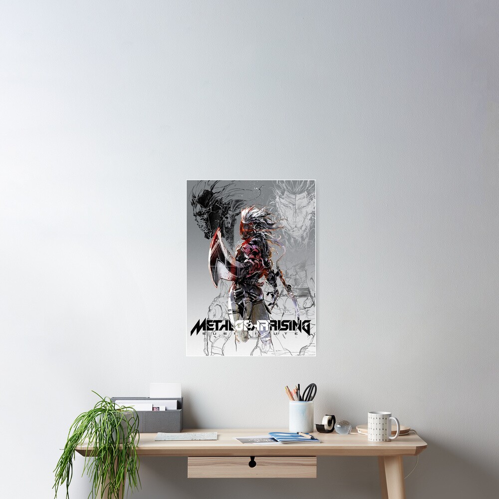"Metal Gear Rising PS5Spielplakate" Poster von mimin22304 Redbubble