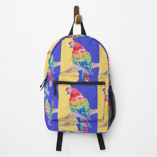 Item preview, Parrot Watercolor Painting Macaw - Navy Blue designed and sold by Sarah Rajkotwala.