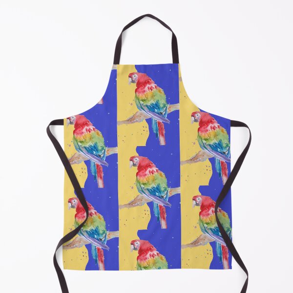 Item preview, Parrot Watercolor Painting Macaw - Navy Blue designed and sold by Sarah Rajkotwala.