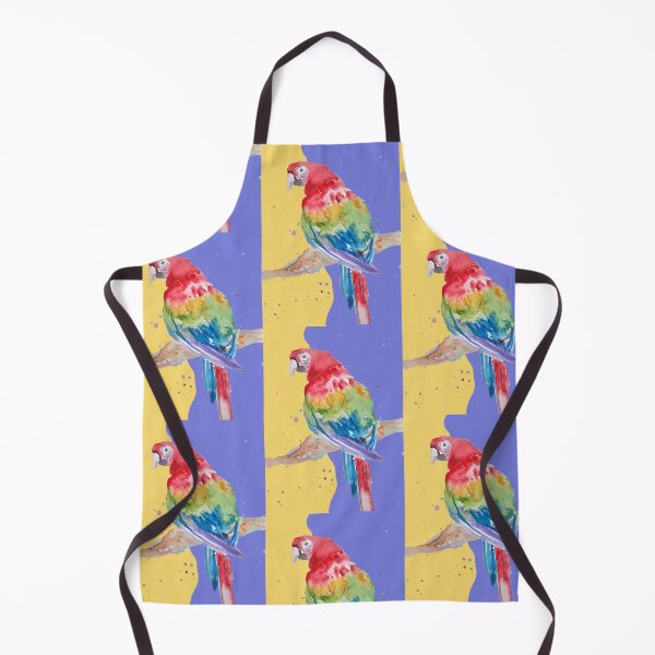 Item preview, Parrot Watercolor Painting Macaw - Yellow Lavender designed and sold by Sarah Rajkotwala.