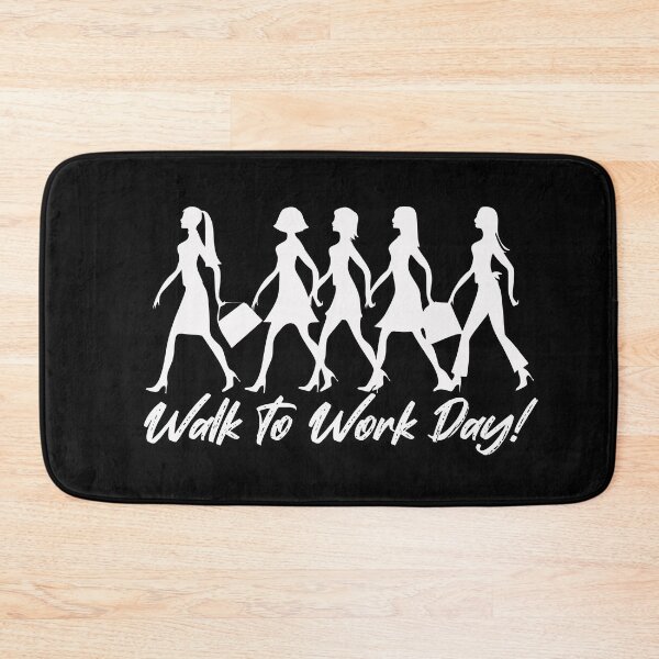Item preview, International Walk to Work day - April Holidays - Walking  designed and sold by CattlettArt.