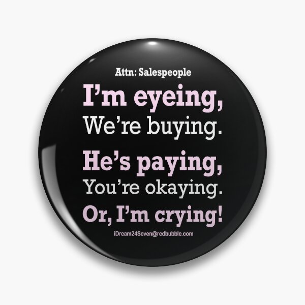 Item preview, Attn: Salespeople designed and sold by iDream24Seven.
