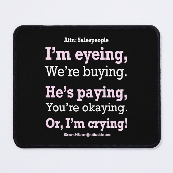 Item preview, Attn: Salespeople designed and sold by iDream24Seven.