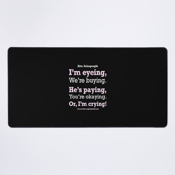 Item preview, Attn: Salespeople designed and sold by iDream24Seven.