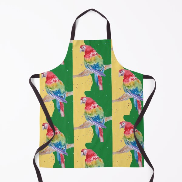 Item preview, Parrot Watercolor Painting Macaw - Yellow Green designed and sold by Sarah Rajkotwala.