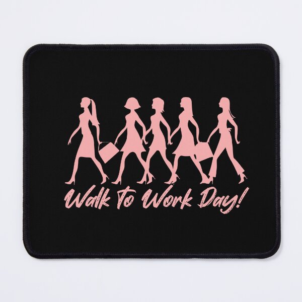 Item preview, International Walk to Work day - April Holidays - Walking  designed and sold by CattlettArt.