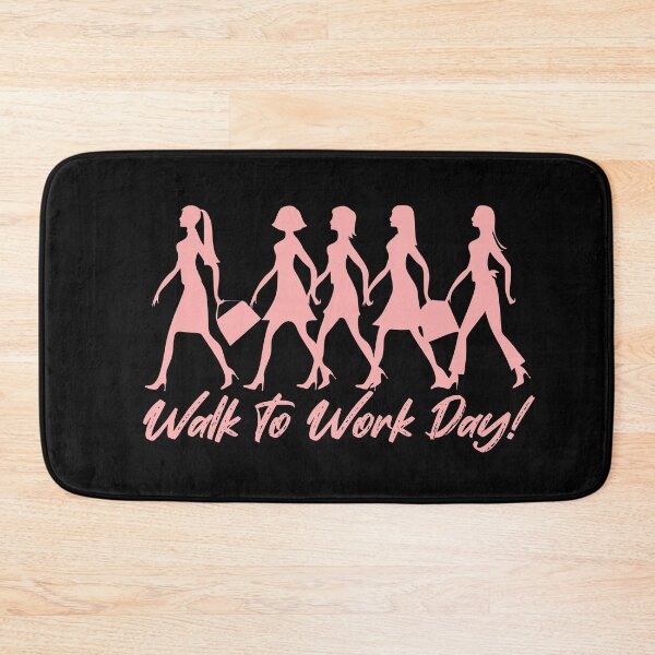 Item preview, International Walk to Work day - April Holidays - Walking  designed and sold by CattlettArt.