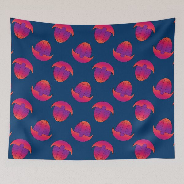 Item preview, Sunset Trilobite Pattern designed and sold by Gottalottarocks.
