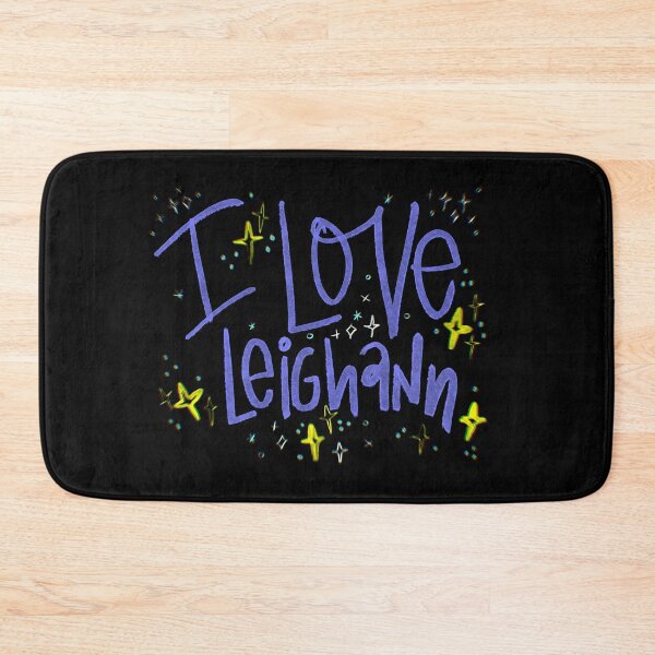 Item preview, I LOVE LEIGHANN #2 NAME PURPLE designed and sold by GIVENGRACE.ART.